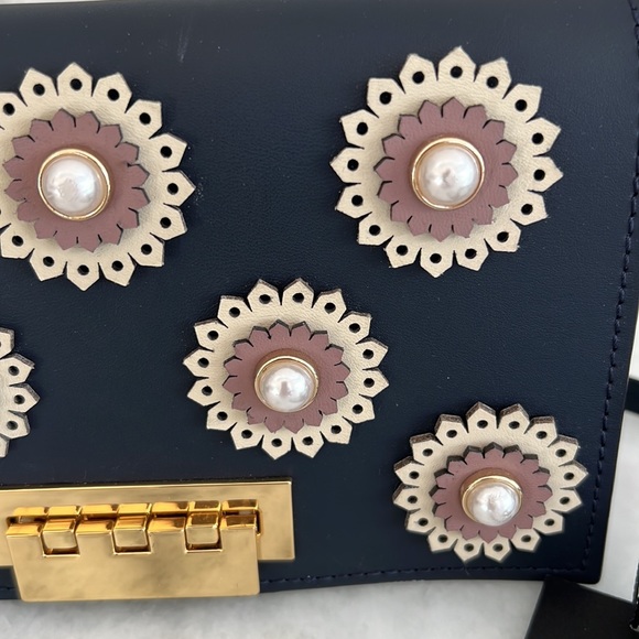 Zac Posen crossbody earthette crossbody NWT Parisian nights color ZP5579-402 - Picture 3 of 10